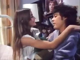 Petite Retro Teen Sucks Cock and Gets Fucked in the Ass