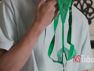Smelling Stepmom's Panties